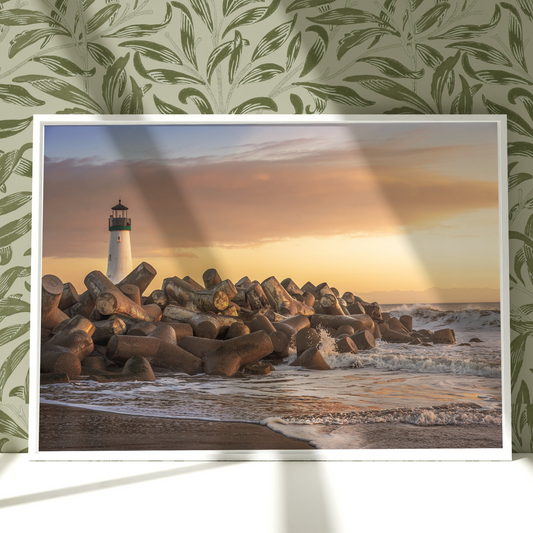 a picture of a picture of a light house
