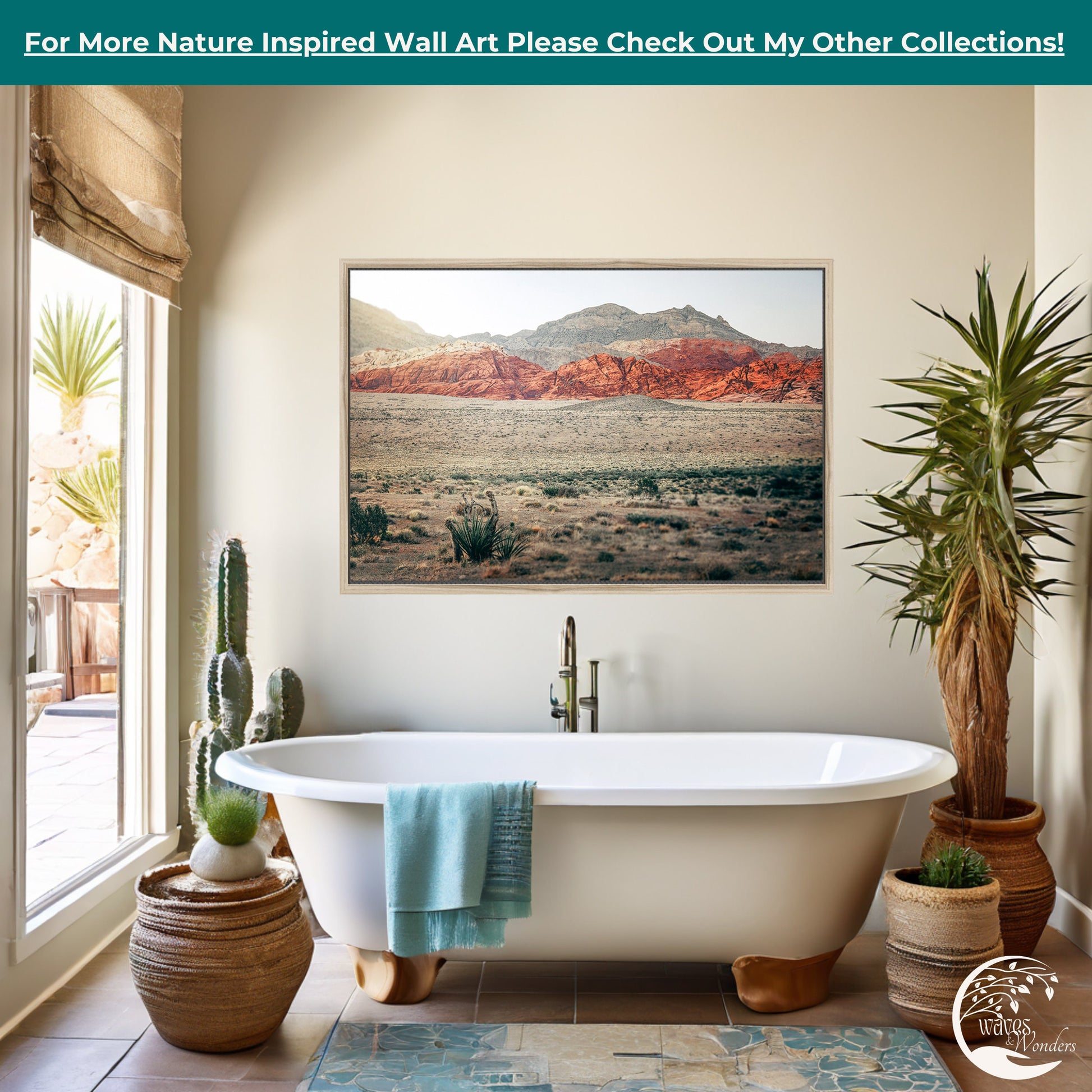 a white bath tub sitting next to a window