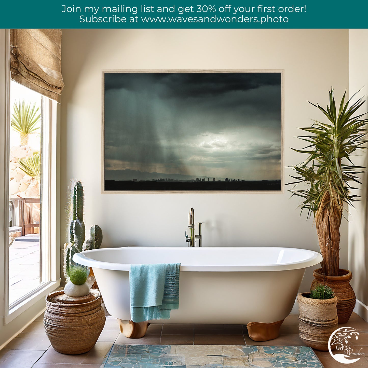 a white bath tub sitting next to a window