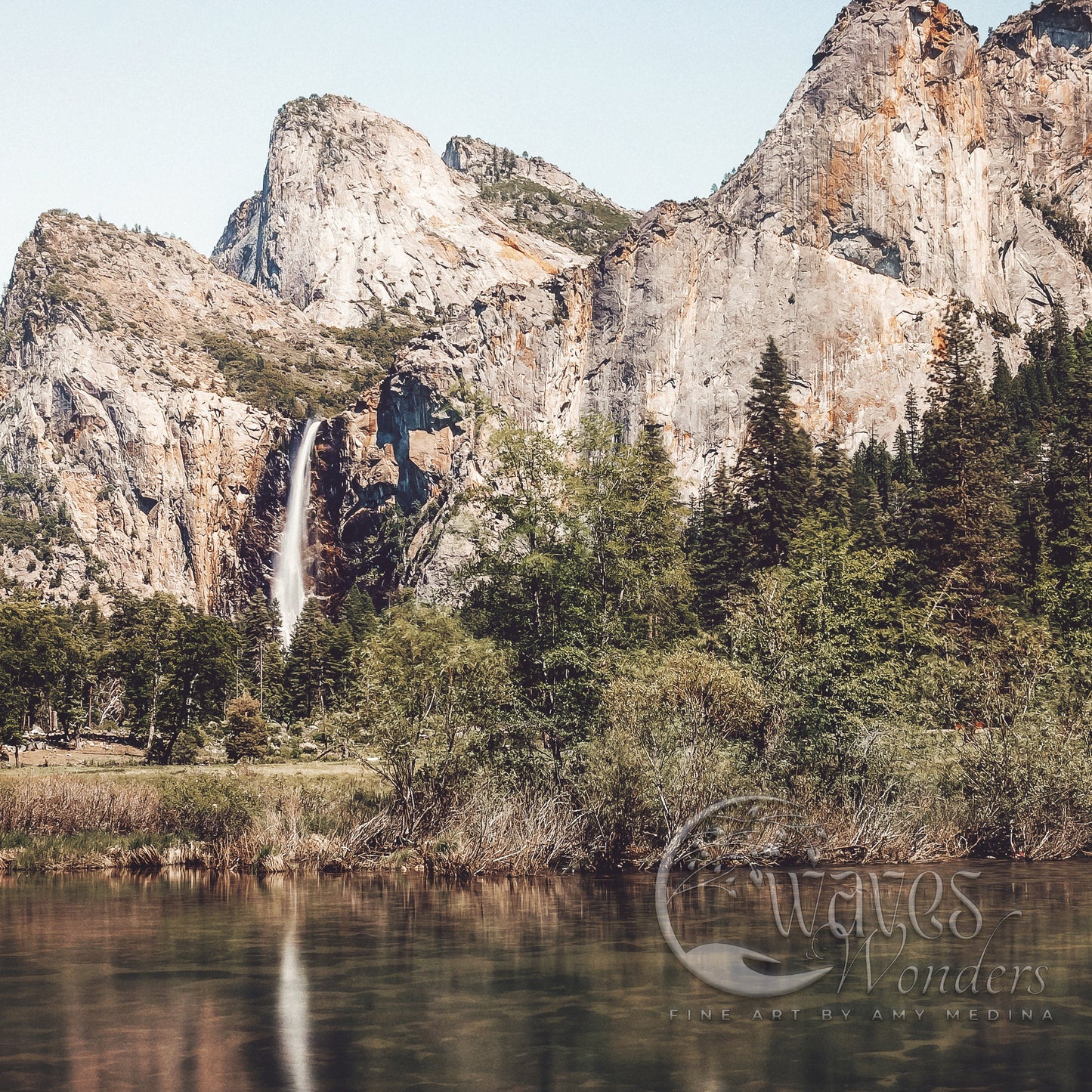 Fine Art Yosemite Valley Print- Calming Nature Photography, Yosemite California Landscape Wall Prints, Nature Art for Rustic Wall Decor