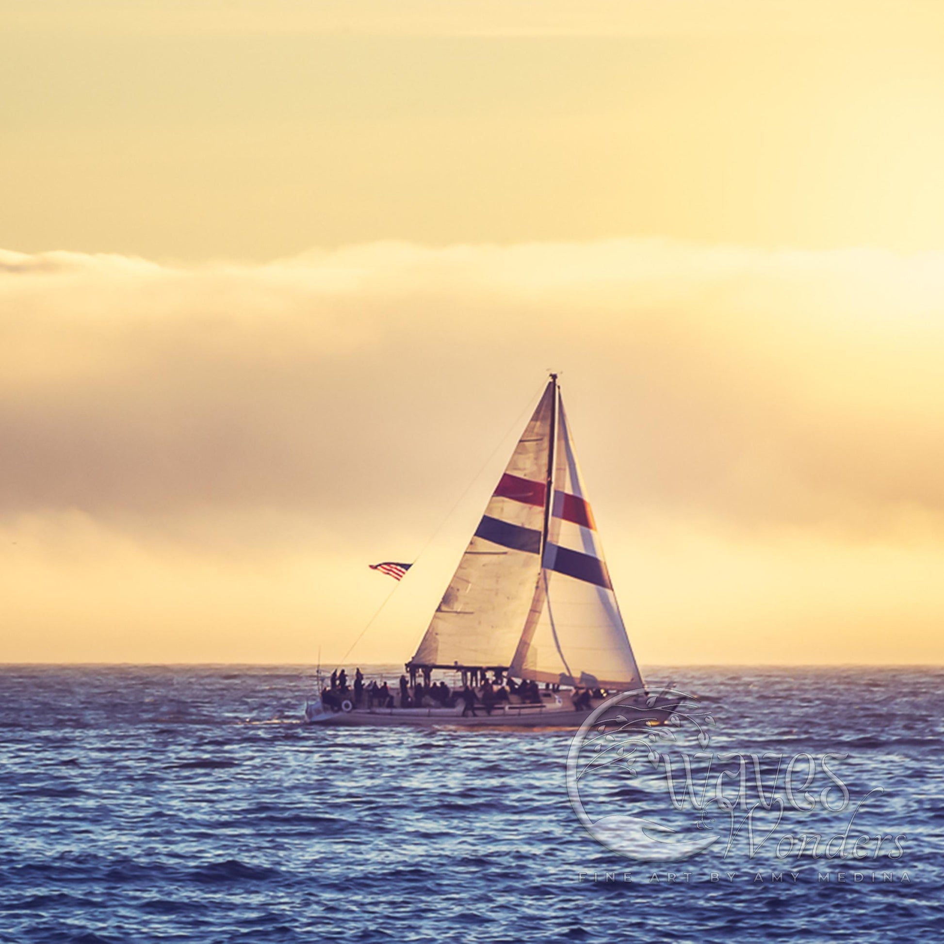 a sailboat sailing on a body of water