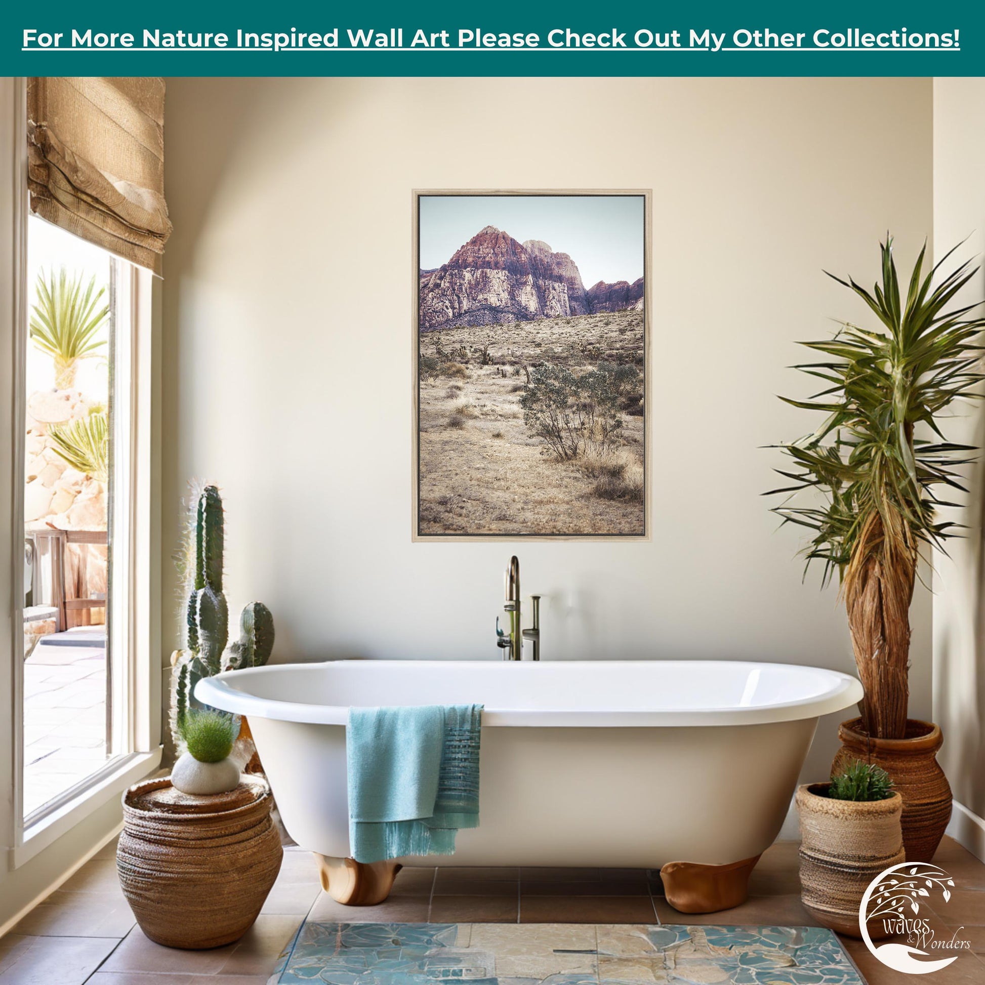 a white bath tub sitting next to a window