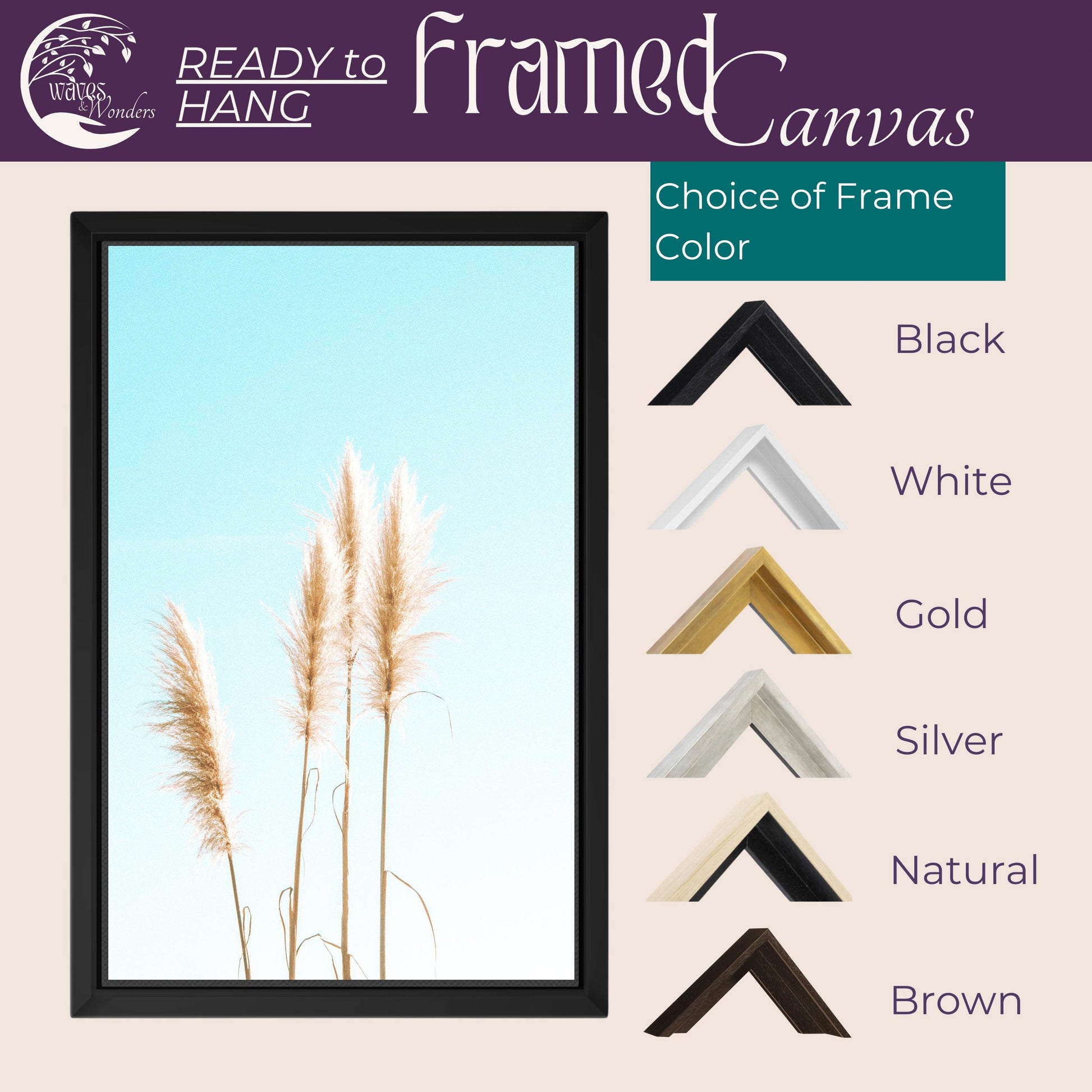 a picture of a frame with different colors of frames