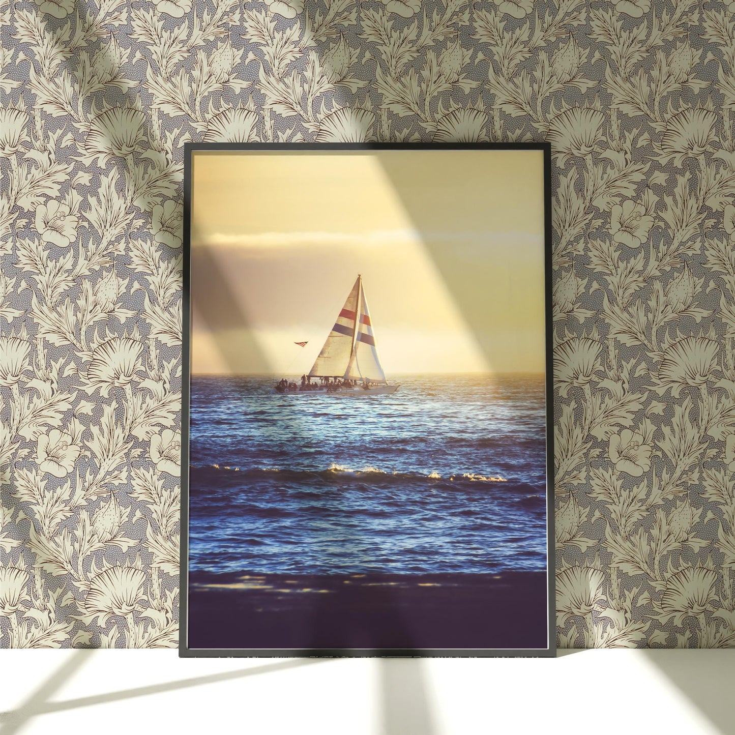 a picture of a sailboat in the ocean