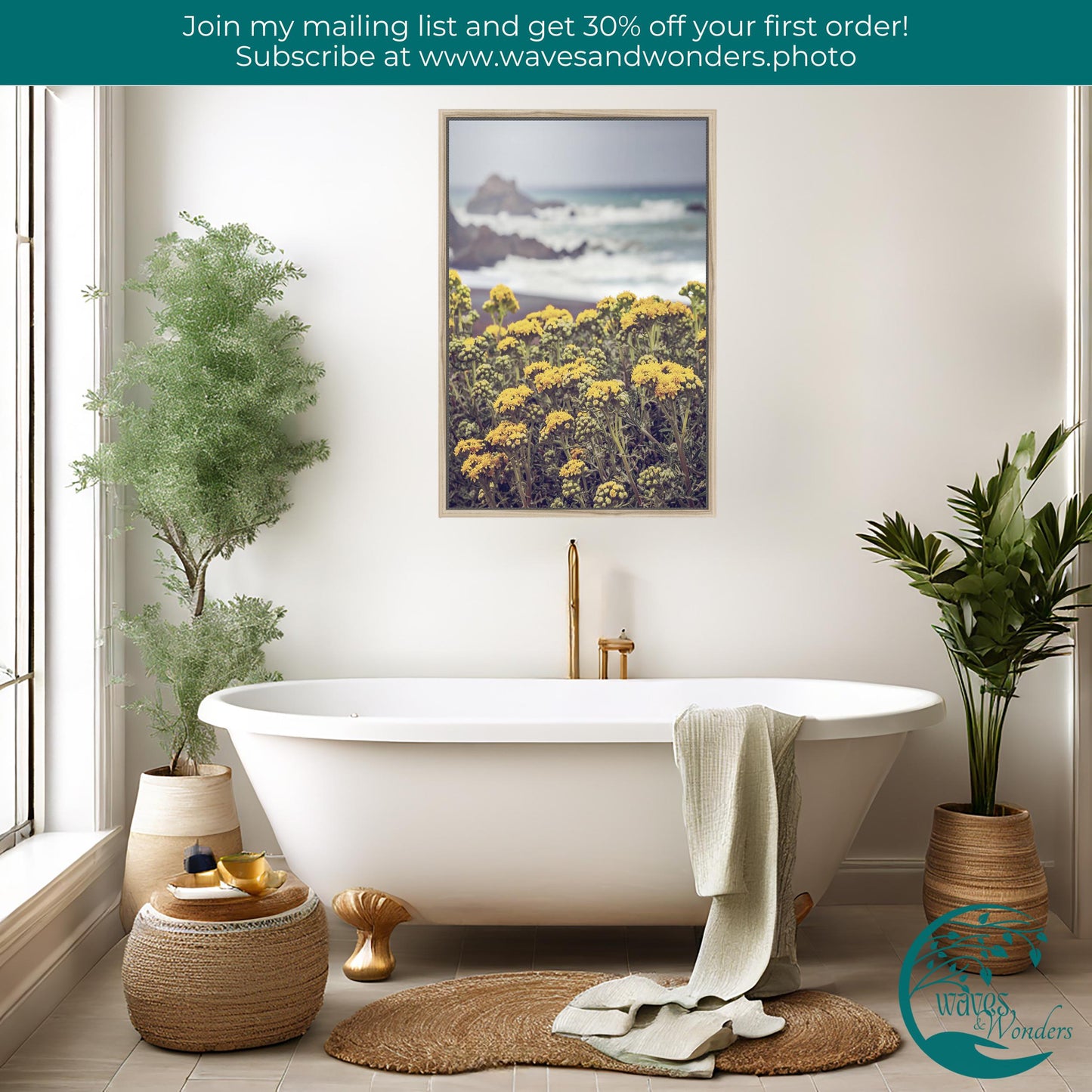 a white bath tub sitting next to a window