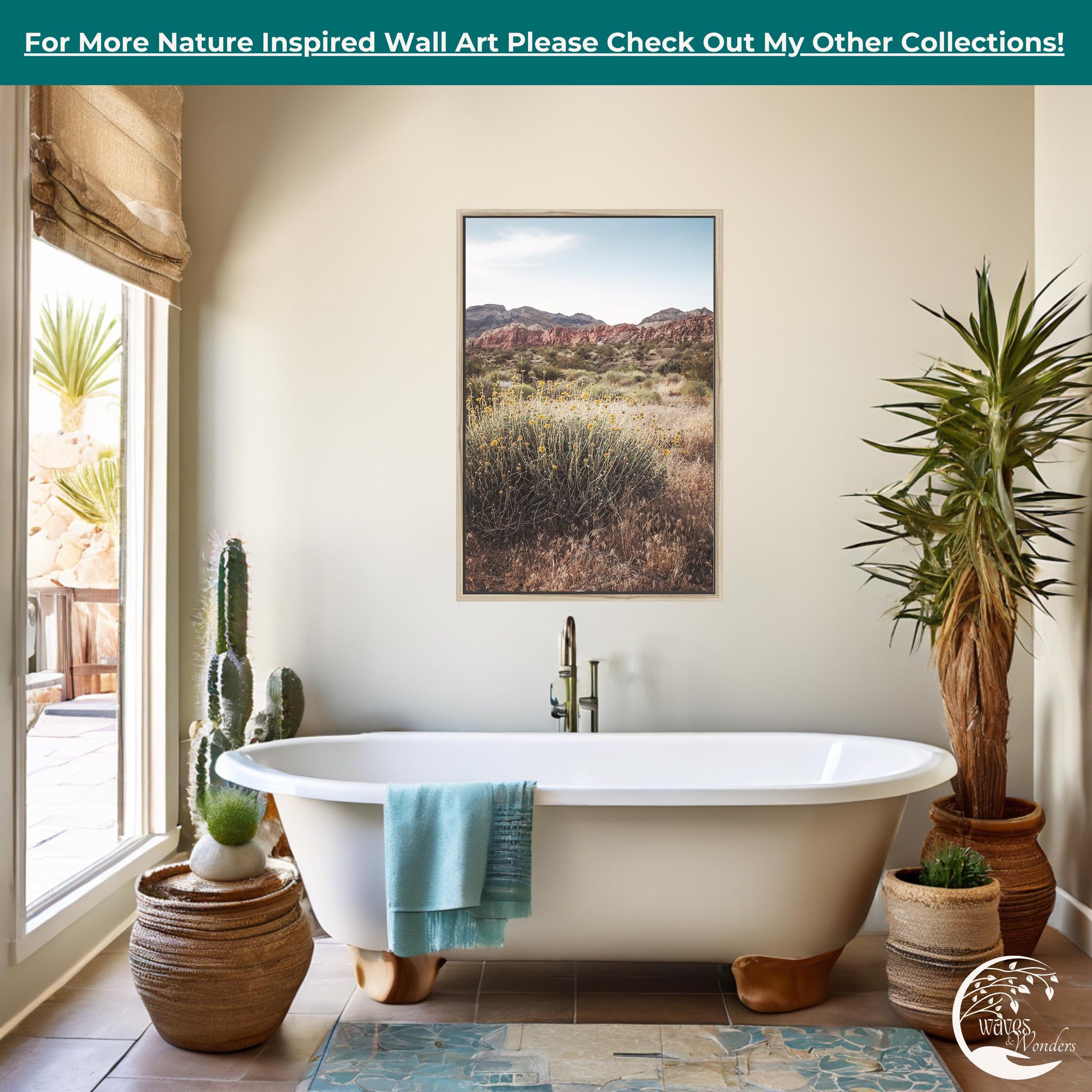 a white bath tub sitting next to a window